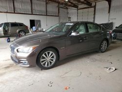 Salvage cars for sale at Lexington, KY auction: 2014 Infiniti Q50 Hybrid Premium