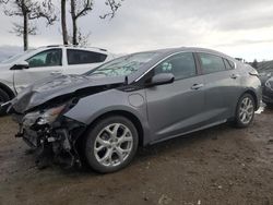 Chevrolet Volt salvage cars for sale: 2018 Chevrolet Volt Premier