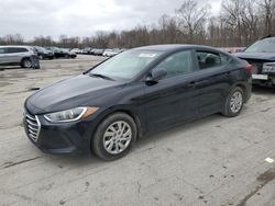 Salvage cars for sale at Ellwood City, PA auction: 2017 Hyundai Elantra SE