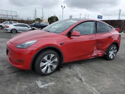 Salvage cars for sale at Wilmington, CA auction: 2023 Tesla Model Y