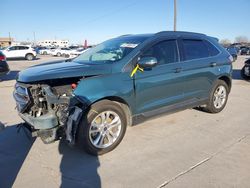 Salvage cars for sale at Grand Prairie, TX auction: 2016 Ford Edge SEL