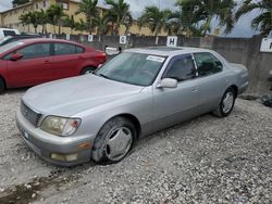 Salvage cars for sale at Opa Locka, FL auction: 1999 Lexus LS 400