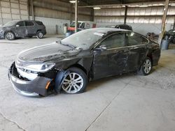 Salvage cars for sale at Des Moines, IA auction: 2015 Chrysler 200 Limited