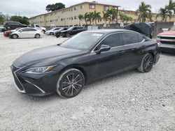 Salvage cars for sale at Opa Locka, FL auction: 2024 Lexus ES 350 Base