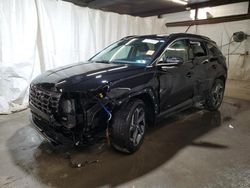 Salvage cars for sale at Ebensburg, PA auction: 2022 Hyundai Tucson Limited