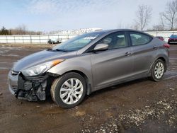 Salvage cars for sale at Columbia Station, OH auction: 2013 Hyundai Elantra GLS