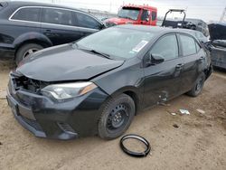 Salvage cars for sale at Elgin, IL auction: 2016 Toyota Corolla L