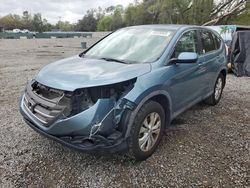 Salvage cars for sale at Riverview, FL auction: 2014 Honda CR-V EX