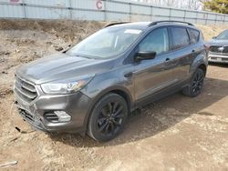 Salvage cars for sale at Davison, MI auction: 2019 Ford Escape SE