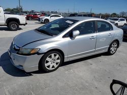 Salvage cars for sale at Homestead, FL auction: 2009 Honda Civic LX