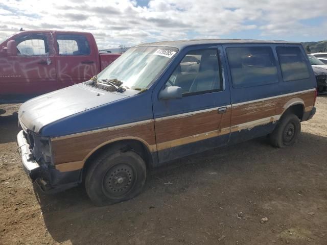 1987 Plymouth Voyager LE