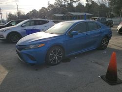 Salvage cars for sale at Savannah, GA auction: 2020 Toyota Camry SE