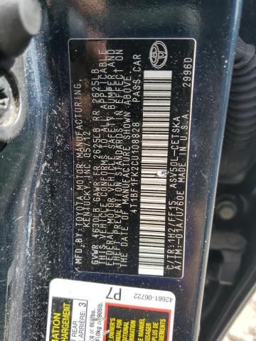 2012 Toyota Camry Base