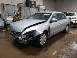 Salvage cars for sale at Elgin, IL auction: 2003 Honda Accord LX