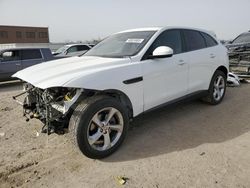 Salvage cars for sale at Kansas City, KS auction: 2019 Jaguar F-PACE Premium