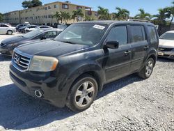 Salvage cars for sale at Opa Locka, FL auction: 2015 Honda Pilot EXL