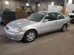 Salvage cars for sale at Blaine, MN auction: 2000 Honda Civic EX