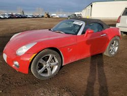 Salvage cars for sale at Rocky View County, AB auction: 2007 Pontiac Solstice