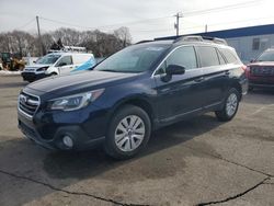 Salvage cars for sale at Ham Lake, MN auction: 2018 Subaru Outback 2.5I Premium