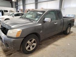 Salvage cars for sale at Greenwood, NE auction: 2004 Nissan Titan XE