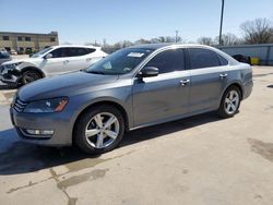 Salvage cars for sale at Wilmer, TX auction: 2015 Volkswagen Passat S