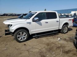 SUV salvage a la venta en subasta: 2018 Ford F150 Supercrew