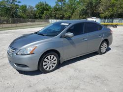 Salvage cars for sale at Fort Pierce, FL auction: 2013 Nissan Sentra S