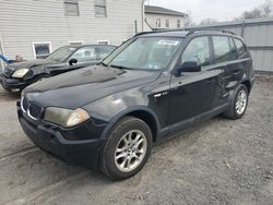 BMW salvage cars for sale: 2004 BMW X3 2.5I