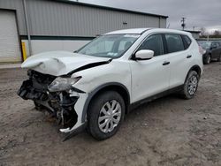 Salvage cars for sale at Leroy, NY auction: 2016 Nissan Rogue S