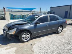 Salvage cars for sale at Arcadia, FL auction: 2006 Honda Accord EX