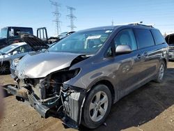 Carros salvage a la venta en subasta: 2011 Toyota Sienna LE