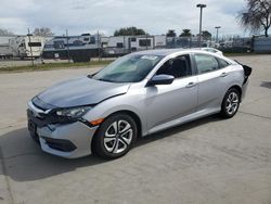 Salvage cars for sale at Sacramento, CA auction: 2017 Honda Civic LX