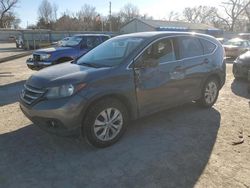 Salvage cars for sale at Wichita, KS auction: 2014 Honda CR-V EX