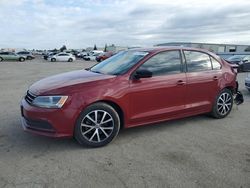 Salvage cars for sale from Copart Bakersfield, CA: 2016 Volkswagen Jetta SE