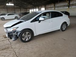 Salvage cars for sale at Phoenix, AZ auction: 2015 Honda Civic LX