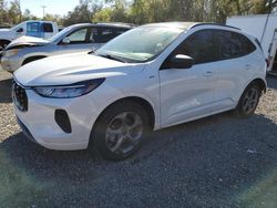 Salvage cars for sale at Riverview, FL auction: 2024 Ford Escape ST Line