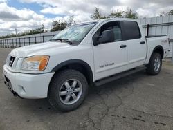 Salvage trucks for sale at Fresno, CA auction: 2011 Nissan Titan S