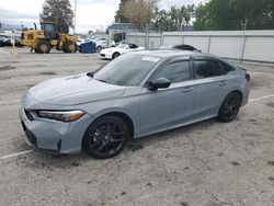 Salvage cars for sale at Van Nuys, CA auction: 2025 Honda Civic Sport