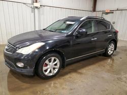 Salvage cars for sale at Pennsburg, PA auction: 2010 Infiniti EX35 Base