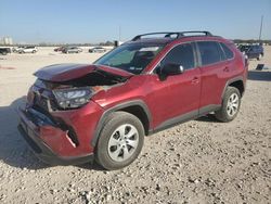 Salvage cars for sale at New Braunfels, TX auction: 2019 Toyota Rav4 LE