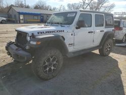 Salvage cars for sale at Wichita, KS auction: 2020 Jeep Wrangler Unlimited Rubicon