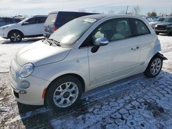 Salvage cars for sale at London, ON auction: 2017 Fiat 500 Lounge