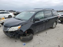 Salvage cars for sale at Indianapolis, IN auction: 2014 Toyota Sienna XLE