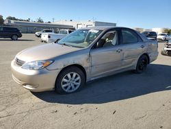 Salvage cars for sale at Martinez, CA auction: 2002 Toyota Camry LE