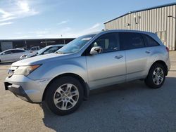 Salvage cars for sale at Fresno, CA auction: 2007 Acura MDX