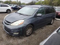 Salvage cars for sale at Riverview, FL auction: 2007 Toyota Sienna XLE