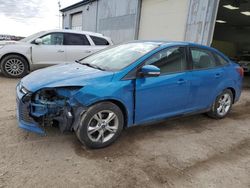 Salvage cars for sale at Davison, MI auction: 2014 Ford Focus SE