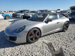 Porsche 911 salvage cars for sale: 2018 Porsche 911 Targa S