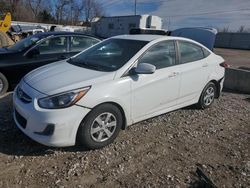 Salvage cars for sale at Bridgeton, MO auction: 2017 Hyundai Accent SE