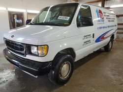 Salvage cars for sale from Copart Pekin, IL: 1998 Ford Econoline E150 Van